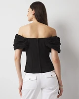 Drama Sleeve Bustier