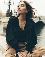 Ruffle Statement Blouse