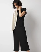 Off-The-Shoulder Midi Dress
