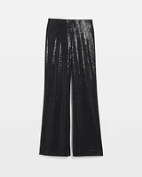 Wide Leg Sequin Pants