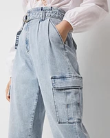 Petite Extra High-Rise Cargo Jean