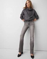 High-Rise Skinny Flare Jeans