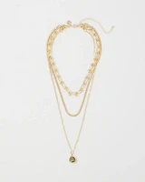 Olive + Gold Convertible Necklace