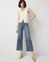 Extra High-Rise Wide Leg Cropped Jean