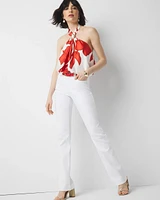 Petite Mid-Rise Bootcut Jean