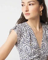Petite Ruched Midi Dress