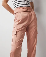 Extra High-Rise Pret Cargo Tapered Ankle Pant