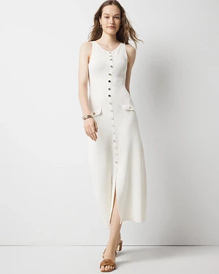 Knit Tank Midi Dress