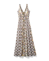 Printed Maxi Dress