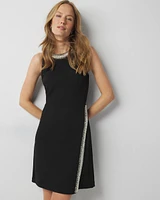 Crystal Embellished Mini Dress