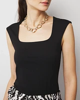 WHBM FORME™ All Ways Stretch Square Neck Top