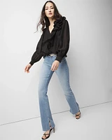 Ruffle Statement Blouse