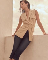High-Rise Capri Jean