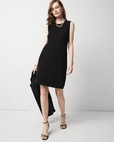Sequin Crochet Mini Dress