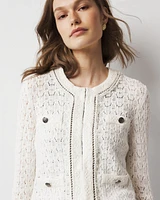 Novelty Trim Cardigan