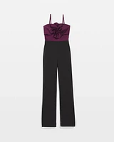Strapless Twist Jumpsuit