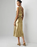 Petite Satin Slip Dress