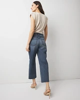 Petite Extra High-Rise Barrel Jean