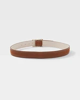 Wide Belt with Gold Buckle