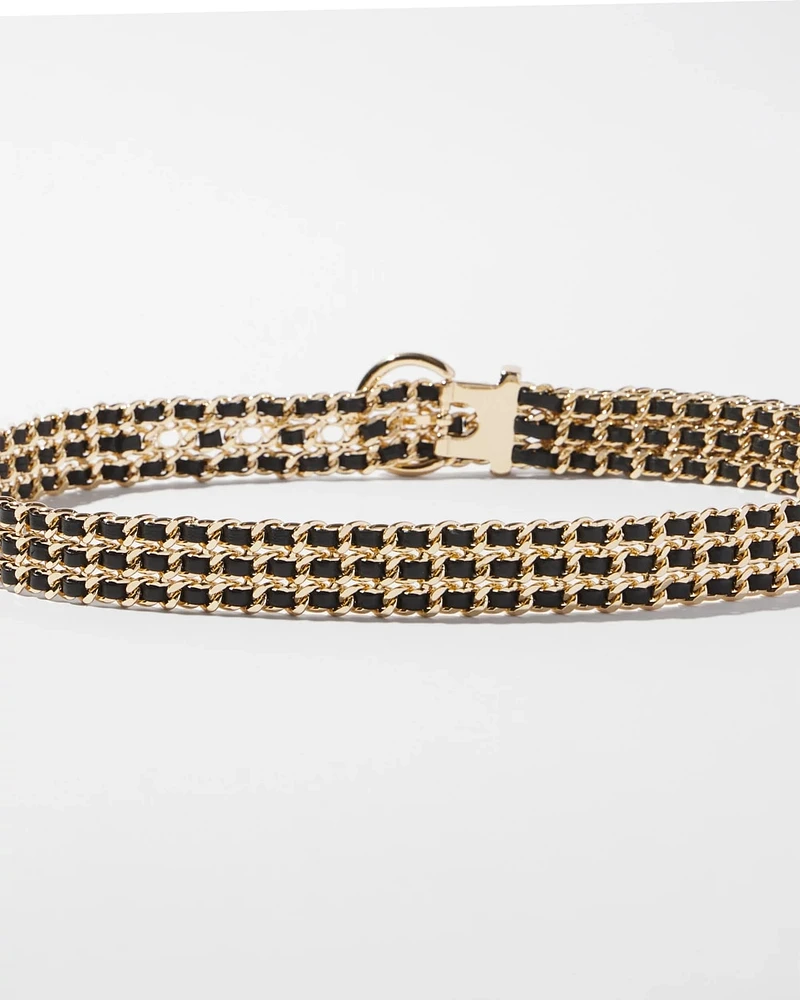 Woven Chain Waist Belt