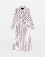 Poplin Midi Shirt Dress