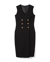 Sleeveless Blazer Dress