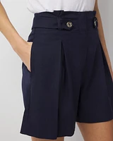 Extra High-Rise Paperbag Shorts