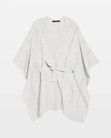 Textured Knit Ruana
