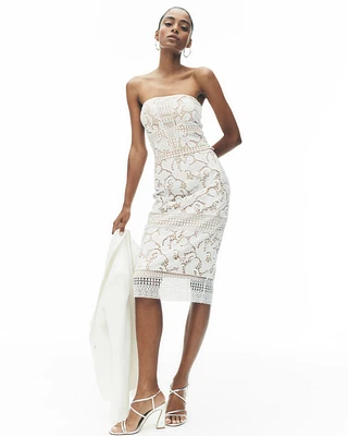 Lace Pencil Skirt