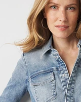Denim Midi Dress