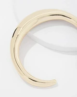 Gold Sculptural Hinged Collar