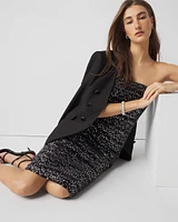 Strapless Sequin Mini Dress