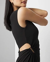 Matte Jersey Midi Dress