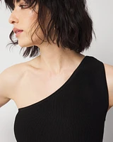 WHBM FORME™ Sculpt Stretch One Shoulder Sweater