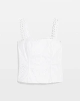 Petite Eyelet Bustier