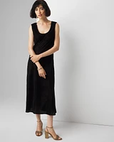 Velvet Slip Dress