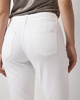 Extra High-Rise Belted Skinny Flare Jean