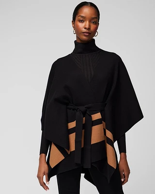 Striped Ruana