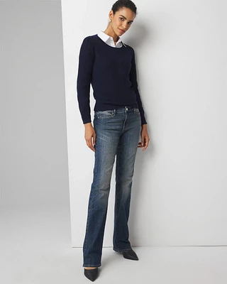 Curvy Mid-Rise Everyday Soft Denim™ Bootcut Jeans