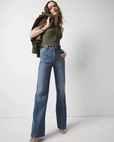 Extra High-Rise Novelty Pocket Trouser Jean