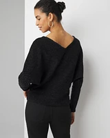 V-Neck Chenille Pullover
