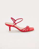 Strappy Kitten Heel Sandal
