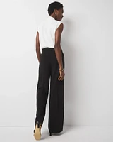 Pleated Wide Leg Pant