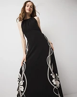 Graphic Floral Maxi Dress