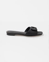Modern Strappy Slide