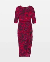 Ruched Midi Dress