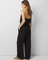 Halter Jumpsuit Cover-Up
