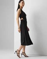 Matte Jersey Midi Dress