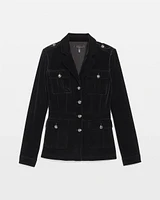 Velvet Safari Jacket