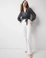 Wrap Waist Blouse